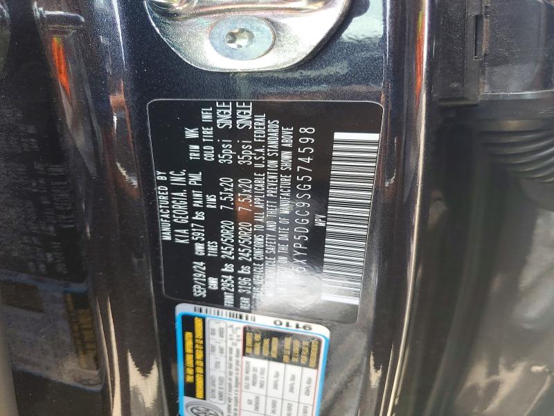 Продаж на аукціоні авто 2025 Kia Telluride, vin: 5XYP5DGC9SG574598, номер лоту: 51018896
