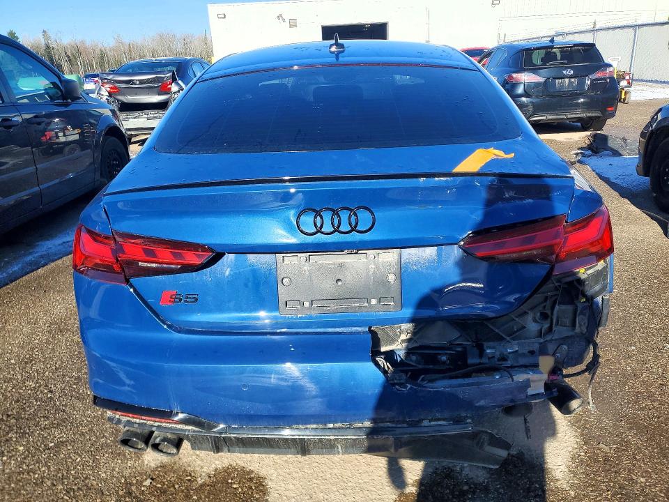 2025 Audi S5 მანქანა იყიდება აუქციონზე, vin: WAUB4CF54SA012485, აუქციონის ნომერი: 48817716