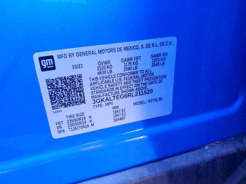 51285826 :رقم المزاد ، 3GKALTEG6RL211520 vin ، 2024 Gmc Terrain مزاد بيع