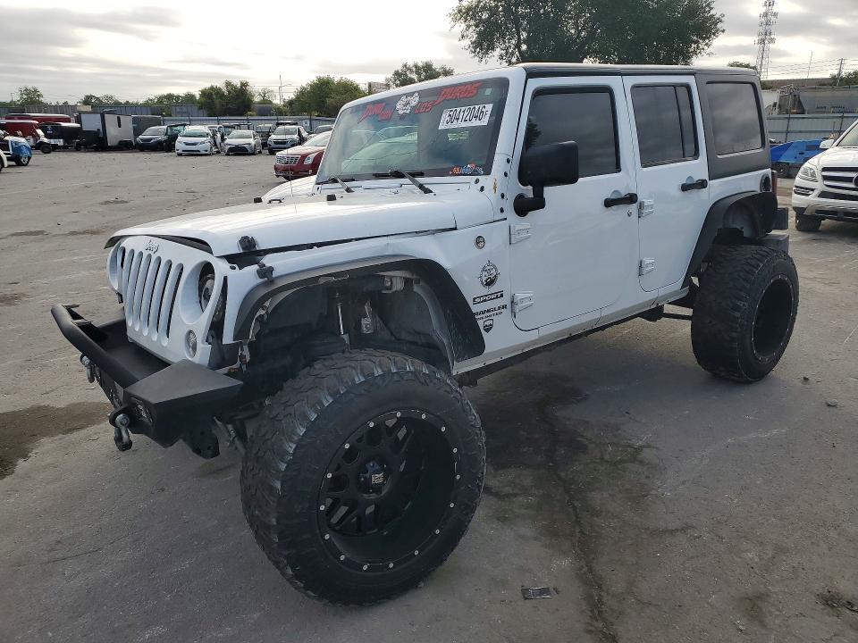 Продажа на аукционе авто 2016 Jeep Wrangler Unlimited, vin: 1C4BJWDG7GL169506, номер лота: 50412046