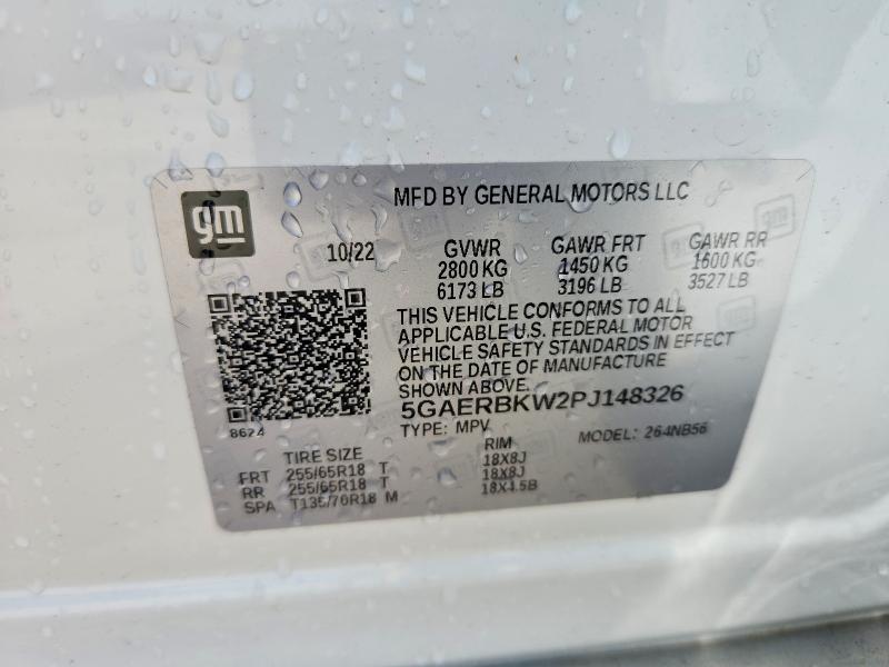 Aukcja sprzedaży 2023 Buick Enclave, vin: 5GAERBKW2PJ148326, numer aukcji: 51066446