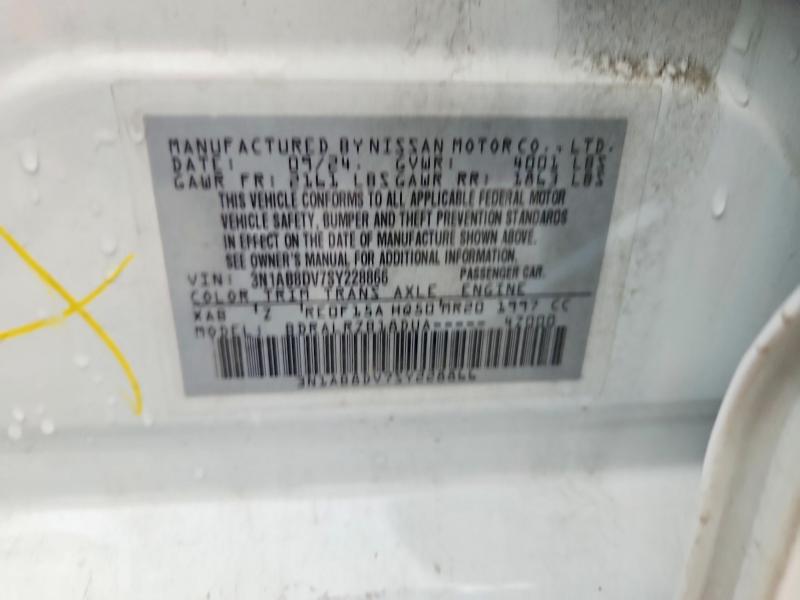 Aukcja sprzedaży 2025 Nissan Sentra, vin: 3N1AB8DV7SY228866, numer aukcji: 51977036