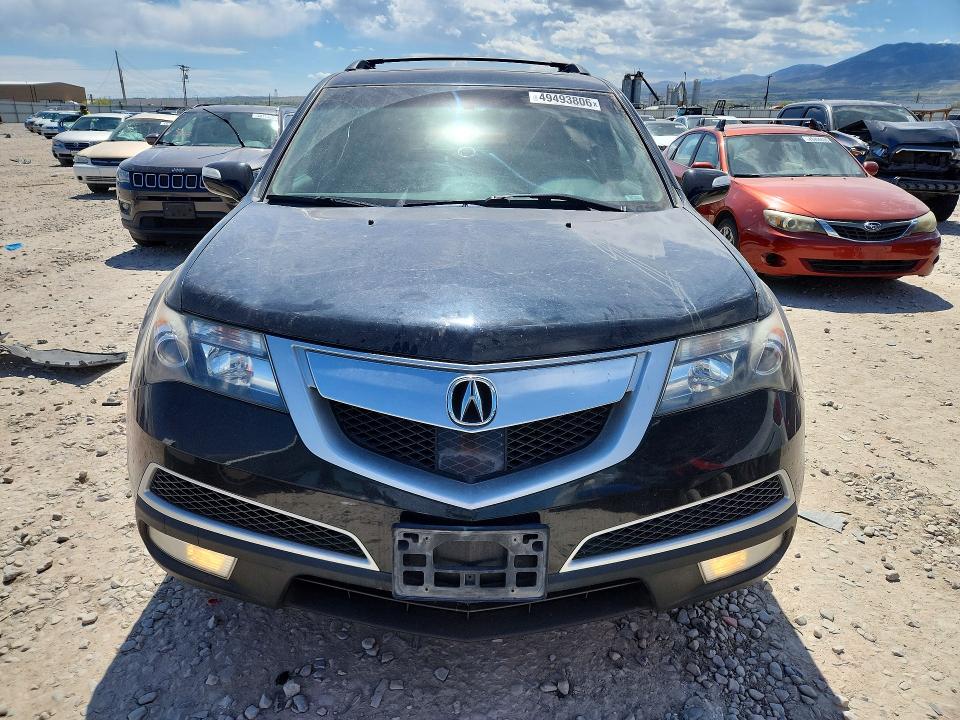 49493806 :رقم المزاد ، 2HNYD2H50BH527211 vin ، 2011 Acura Mdx مزاد بيع