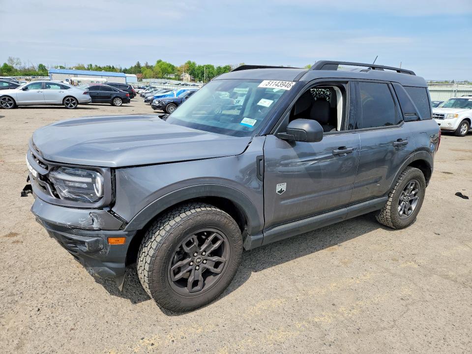 Продаж на аукціоні авто 2022 Ford Bronco Sport, vin: 3FMCR9B62NRE03098, номер лоту: 51143946