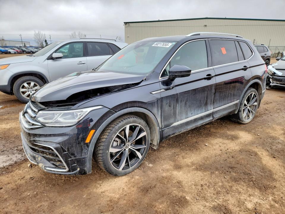 2022 Volkswagen Tiguan მანქანა იყიდება აუქციონზე, vin: 3VV4B7AX5NM123010, აუქციონის ნომერი: 50217656