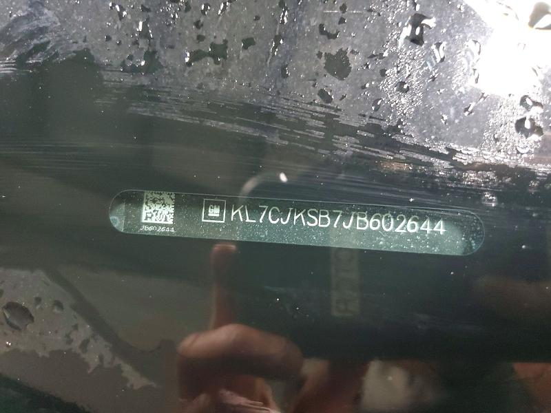 Aukcja sprzedaży 2018 Chevrolet Trax, vin: KL7CJKSB7JB602644, numer aukcji: 47796566