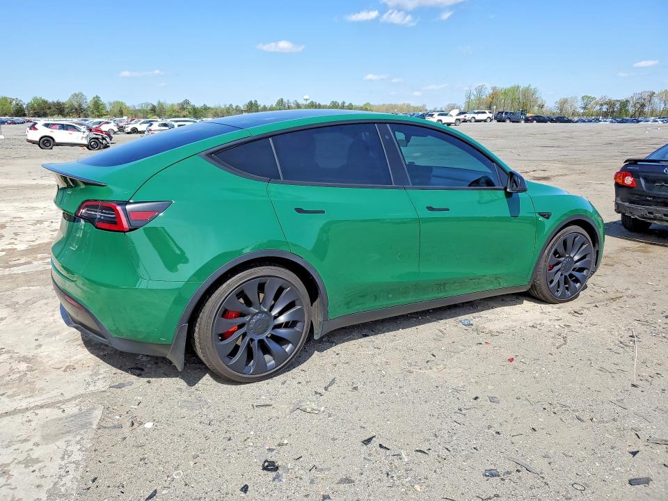 Продажа на аукционе авто 2020 Tesla Model Y, vin: 5YJYGDEF4LF033723, номер лота: 48499636