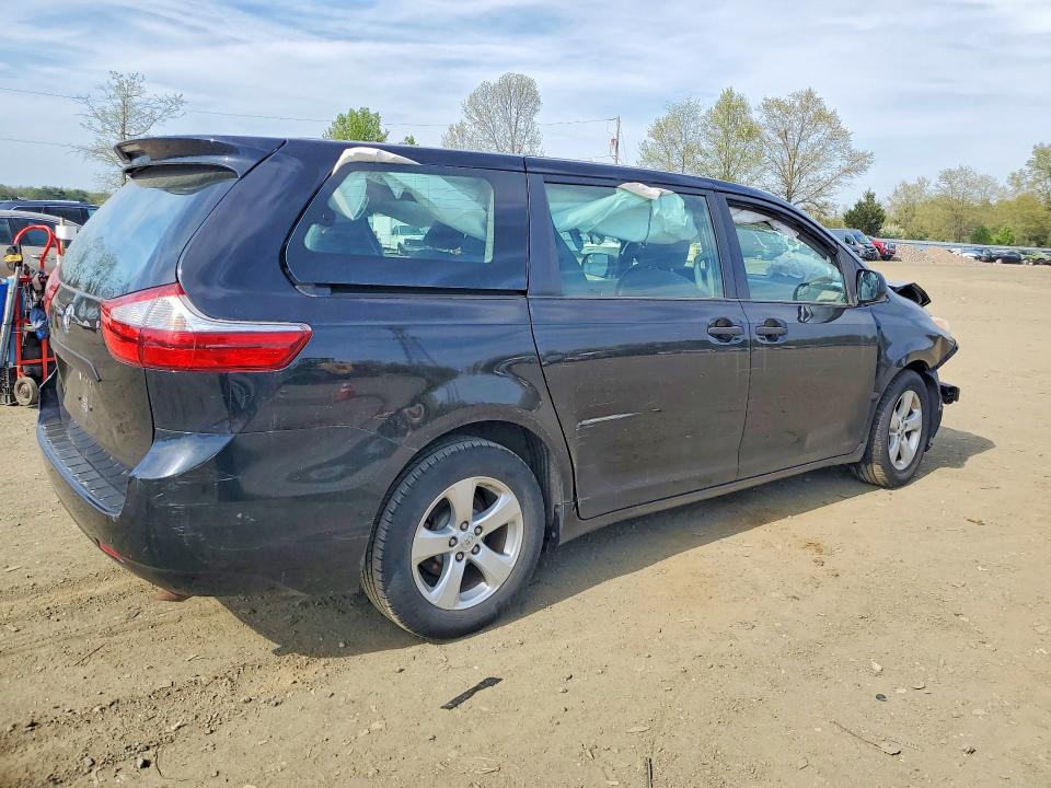 2015 Toyt Sienna მანქანა იყიდება აუქციონზე, vin: 5TDZK3DC6FS632076, აუქციონის ნომერი: 50275796