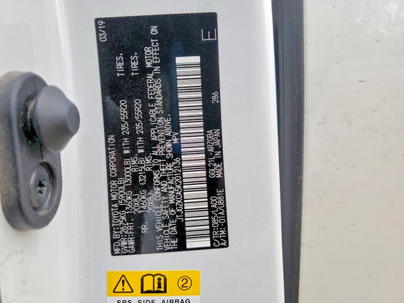 Продажа на аукционе авто 2019 Lexus Rx, vin: JTJGZKCA5K2012136, номер лота: 50785516