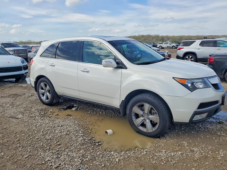 49776266 :رقم المزاد ، 2HNYD2H27AH512855 vin ، 2010 Acura Mdx مزاد بيع