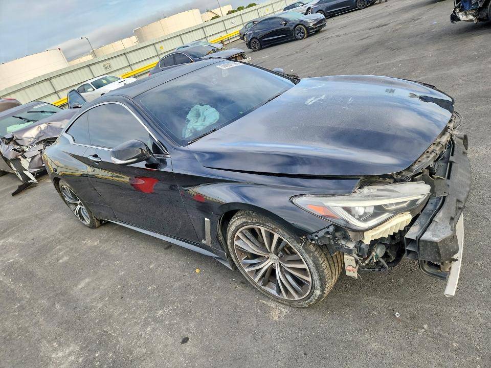 2018 Infiniti Q60 მანქანა იყიდება აუქციონზე, vin: JN1EV7EL0JM390856, აუქციონის ნომერი: 50057196