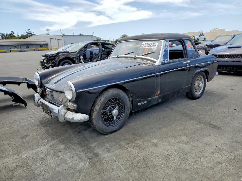 1967 Mg Midget მანქანა იყიდება აუქციონზე, vin: GAN4U58898G, აუქციონის ნომერი: 51205236