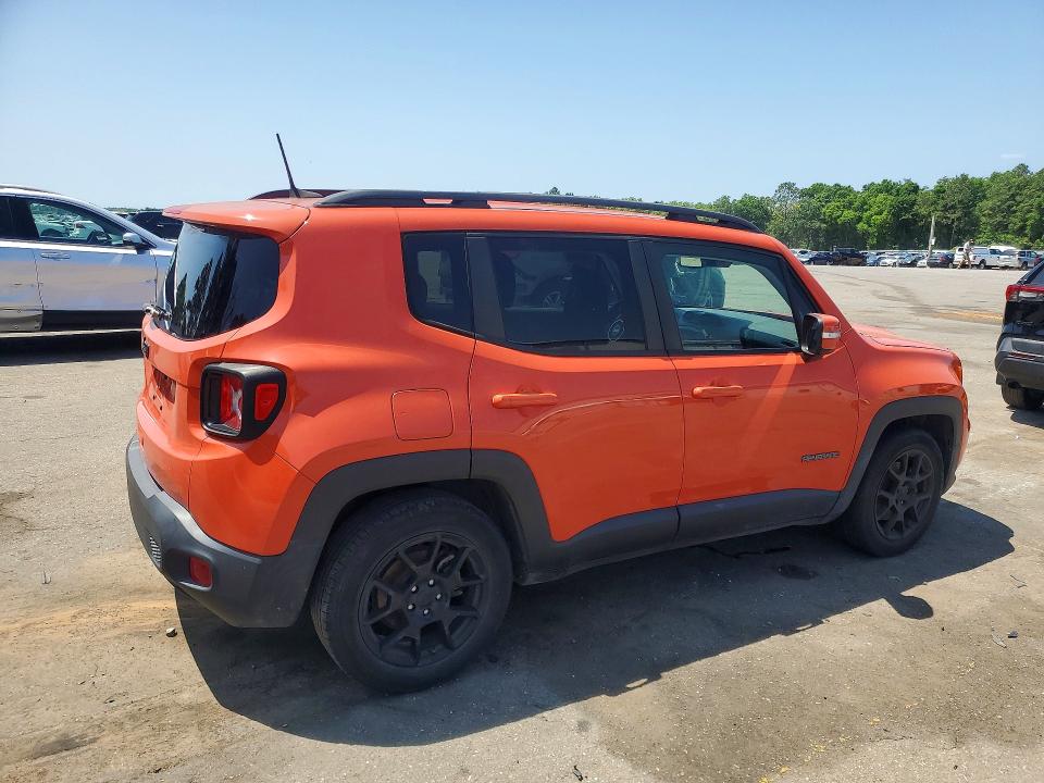 51188986 :رقم المزاد ، ZACNJABB2LPL71700 vin ، 2020 Jeep Renegade مزاد بيع