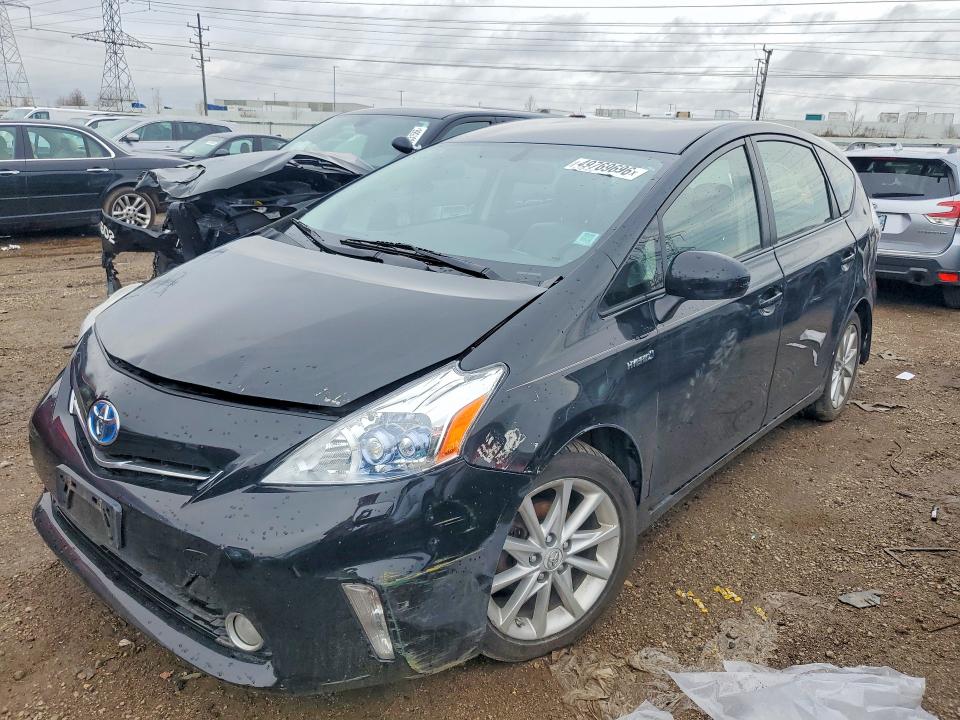 2012 Toyota Prius V მანქანა იყიდება აუქციონზე, vin: JTDZN3EUXC3040112, აუქციონის ნომერი: 49769696