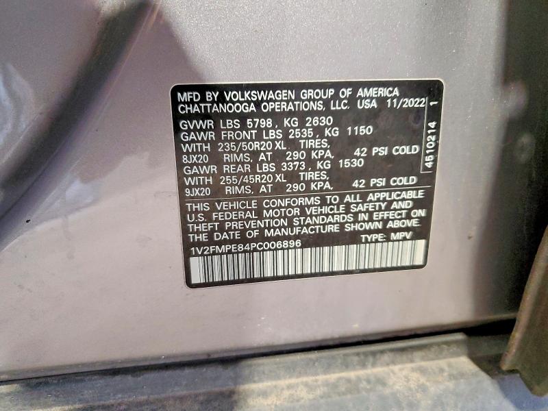 Aukcja sprzedaży 2023 Volkswagen Id.4, vin: 1V2FMPE84PC006896, numer aukcji: 48690646