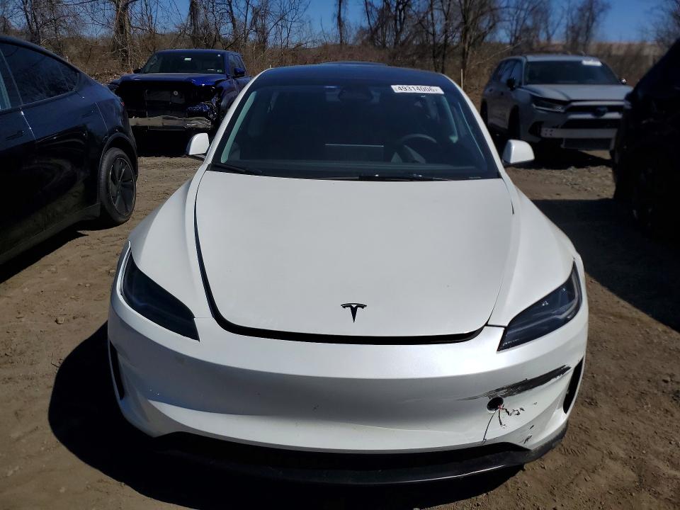 Aukcja sprzedaży 2025 Tesla Model 3, vin: 5YJ3E1ET9SF037964, numer aukcji: 49314006