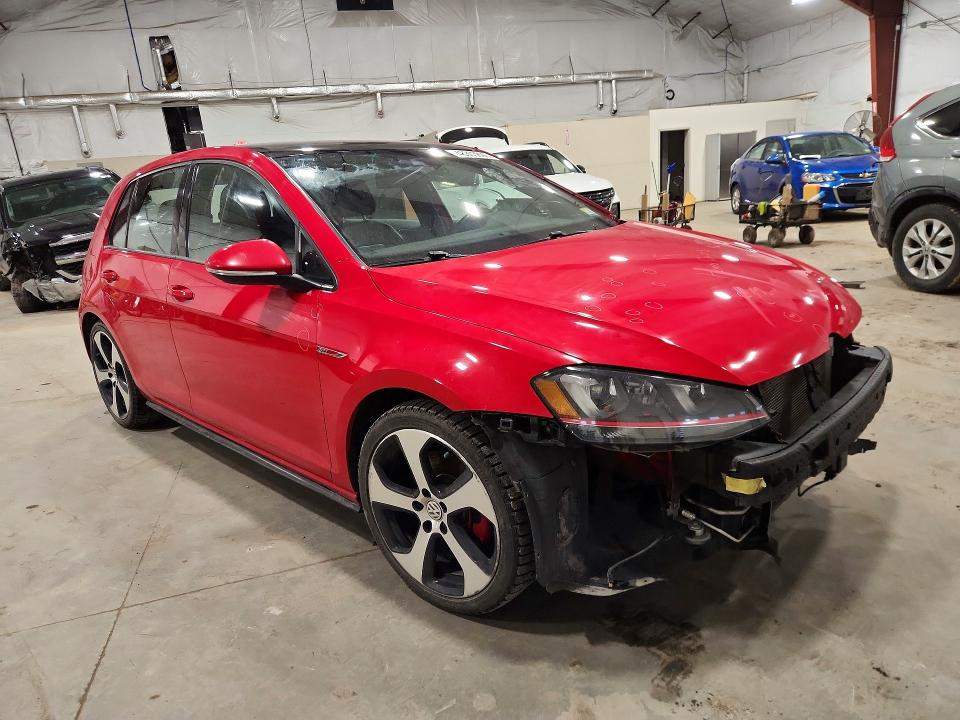 48303896 :رقم المزاد ، 3VW5T7AU3GM003079 vin ، 2016 Volkswagen Gti مزاد بيع