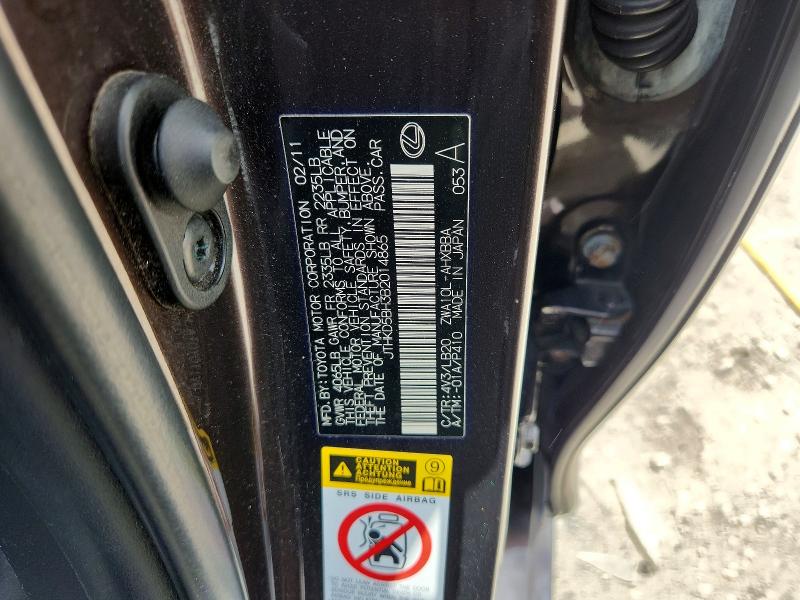 Продаж на аукціоні авто 2011 Lexus Ct, vin: JTHKD5BH3B2014865, номер лоту: 51002186