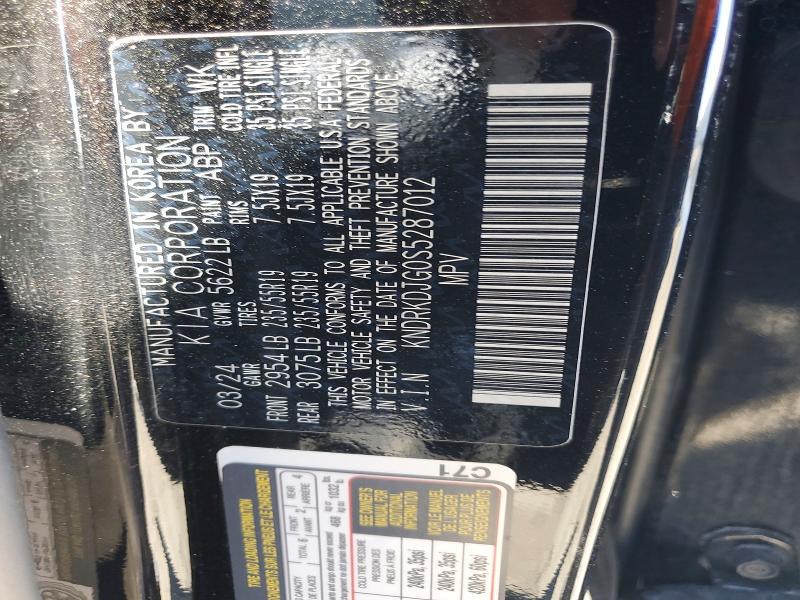 50520176 :رقم المزاد ، KNDRKDJG0S5287012 vin ، 2025 Kia Sorento مزاد بيع