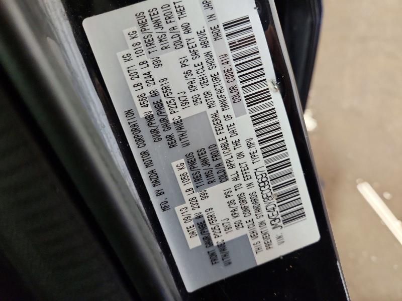 51836166 :رقم المزاد ، JM3KE4DY8E0396971 vin ، 2014 Mazda Cx-5 مزاد بيع