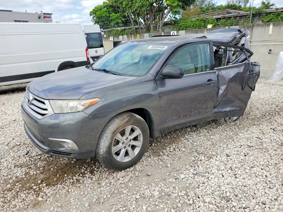 2012 Toyota Highlander მანქანა იყიდება აუქციონზე, vin: 5TDZA3EH6CS030111, აუქციონის ნომერი: 50088406