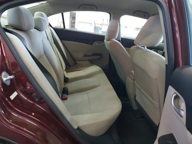 48099776 :رقم المزاد ، 19XFB2F54DE236828 vin ، 2013 Honda Civic مزاد بيع