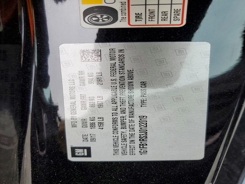 Продаж на аукціоні авто 2018 Chevrolet Camaro, vin: 1G1FB1RS3J0122019, номер лоту: 49177656