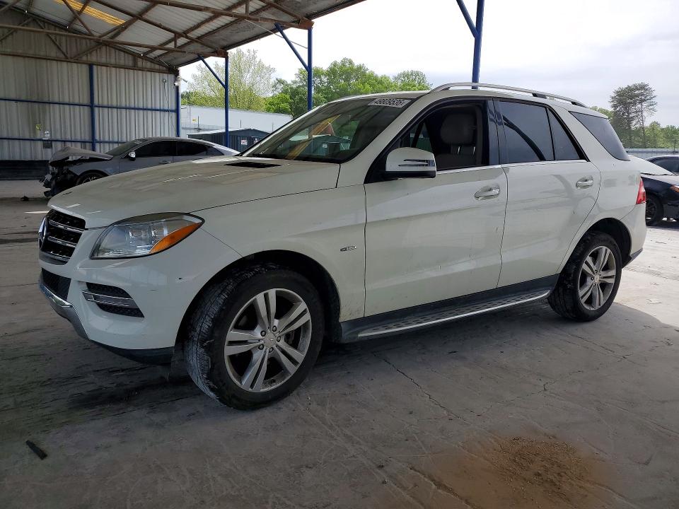 49809536 :رقم المزاد ، 4JGDA5HB2CA009150 vin ، 2012 Mercedes-benz Ml مزاد بيع