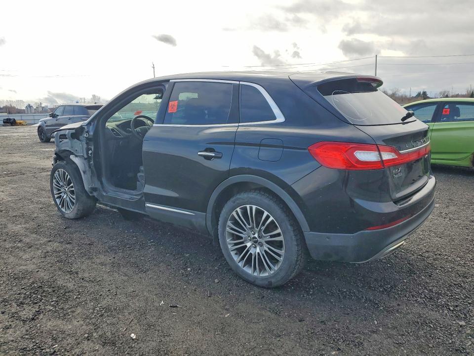 49887396 :رقم المزاد ، 2LMTJ8LR2GBL26538 vin ، 2016 Lincoln Mkx مزاد بيع