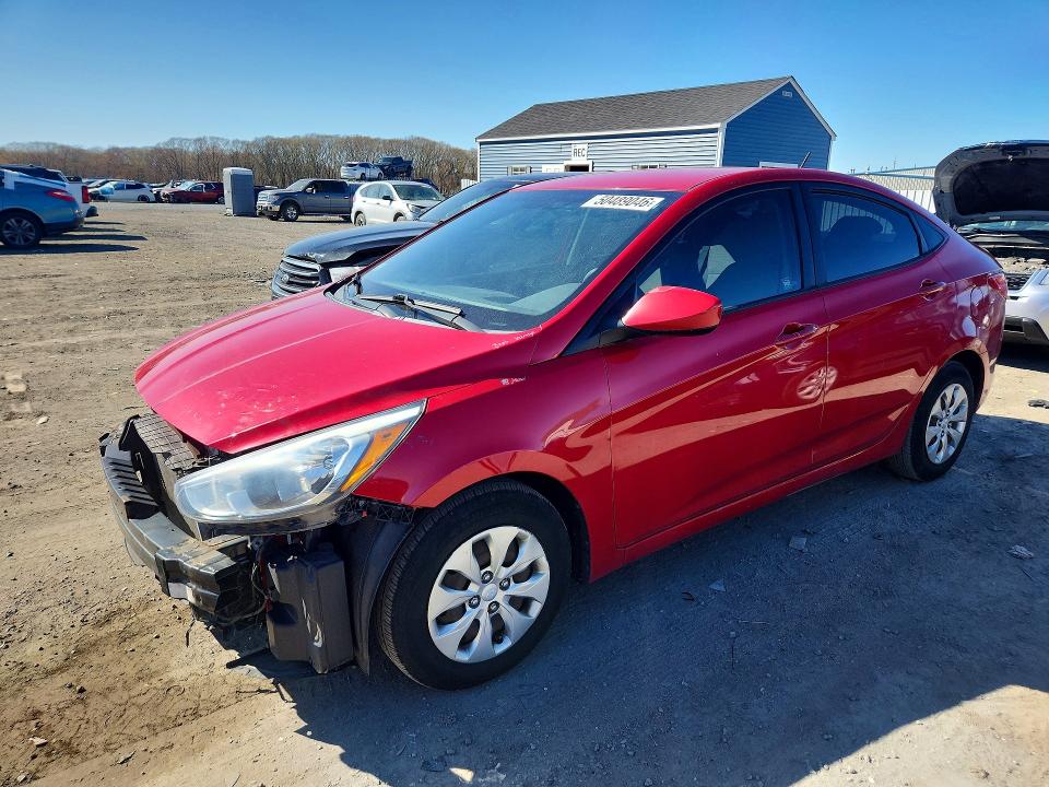 50489046 :رقم المزاد ، KMHCT4AE9FU848350 vin ، 2015 Hyundai Accent مزاد بيع