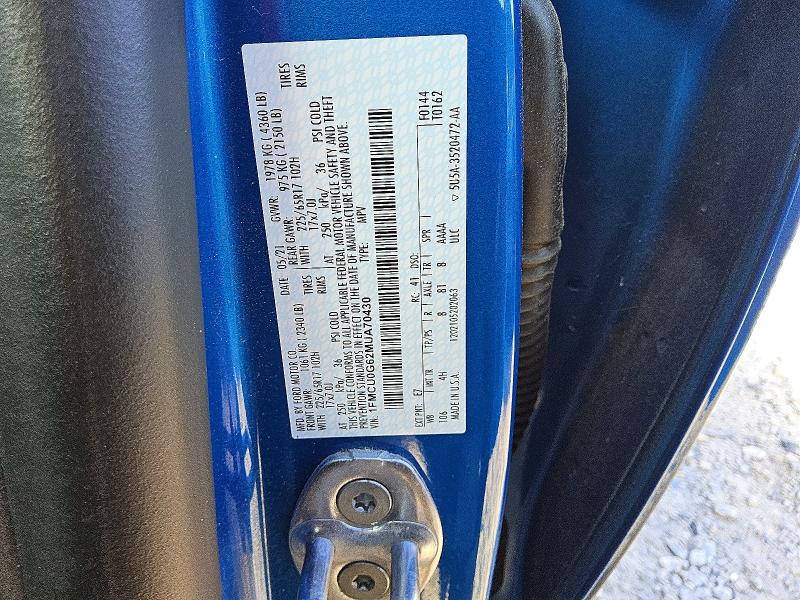 Продажа на аукционе авто 2021 Ford Escape, vin: 1FMCU0G62MUA70430, номер лота: 50132336