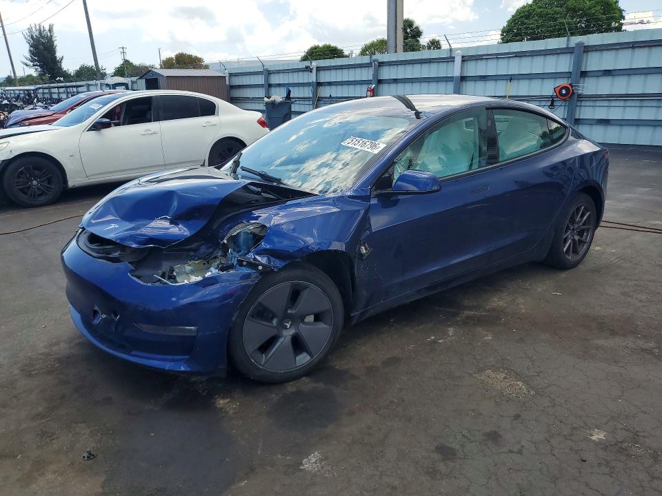 2023 Tesla Model 3 მანქანა იყიდება აუქციონზე, vin: 5YJ3E1EBXPF618954, აუქციონის ნომერი: 51516796