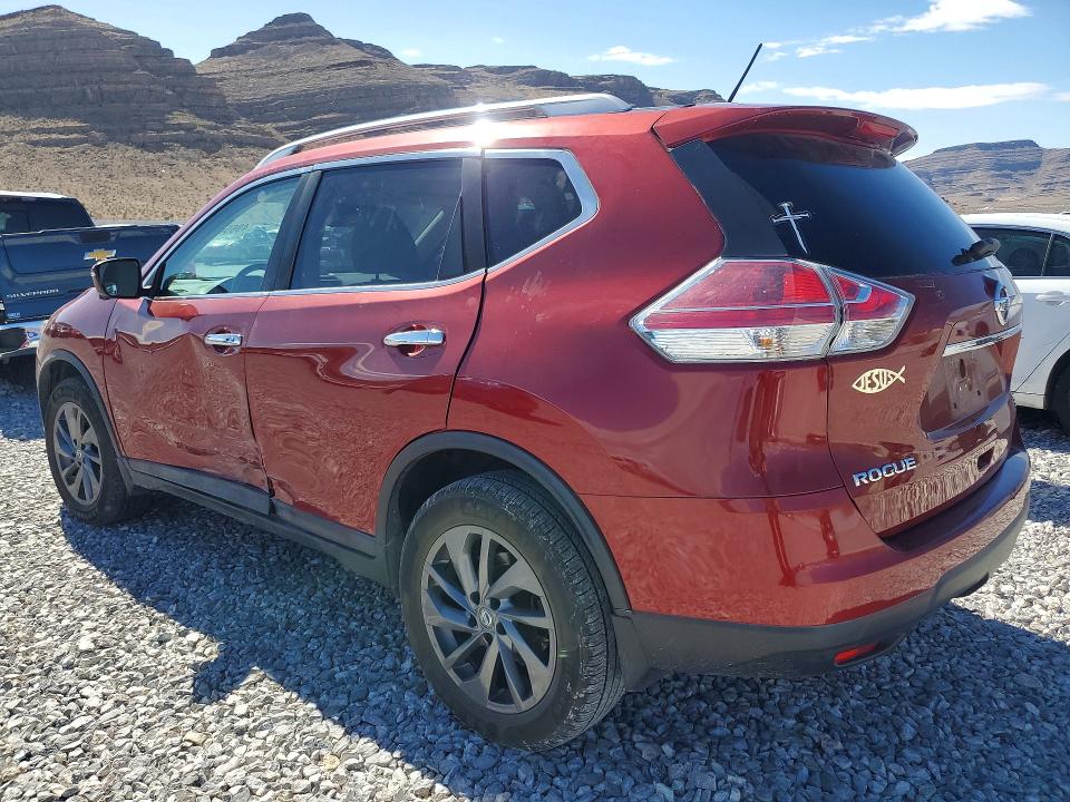 2016 Nissan Rogue მანქანა იყიდება აუქციონზე, vin: 5N1AT2MV5GC876998, აუქციონის ნომერი: 49656146