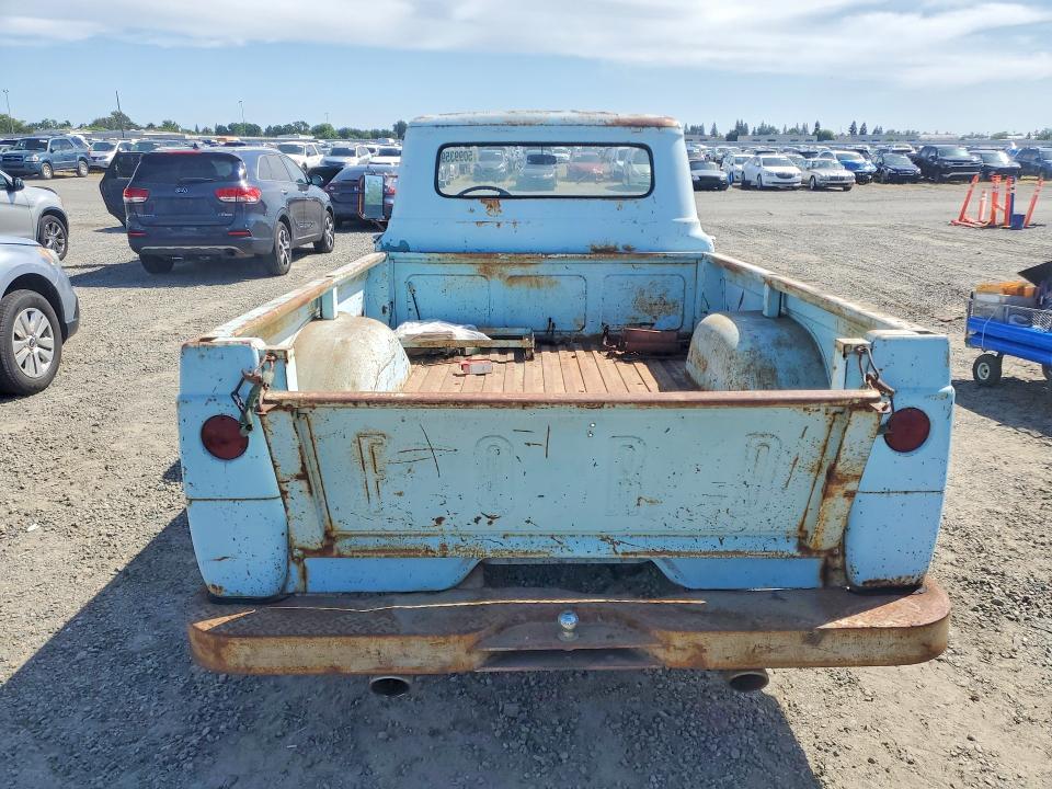 1960 Ford Truck მანქანა იყიდება აუქციონზე, vin: F10J0R13320, აუქციონის ნომერი: 50993596