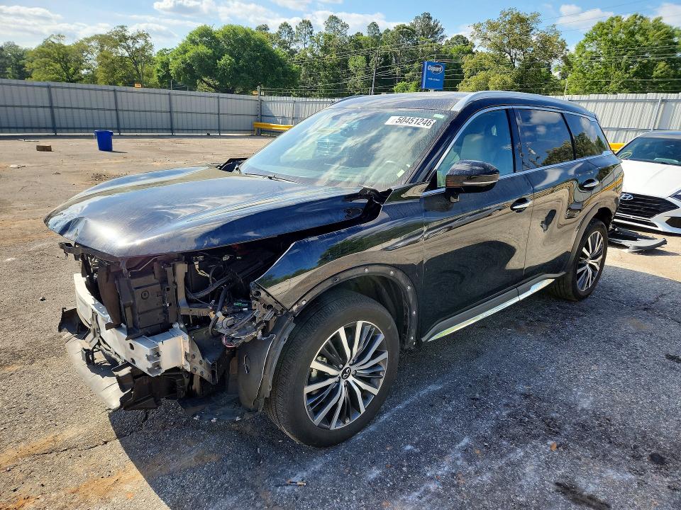 52137936 :رقم المزاد ، 5N1DL1GS9PC369529 vin ، 2023 Infiniti Qx60 مزاد بيع