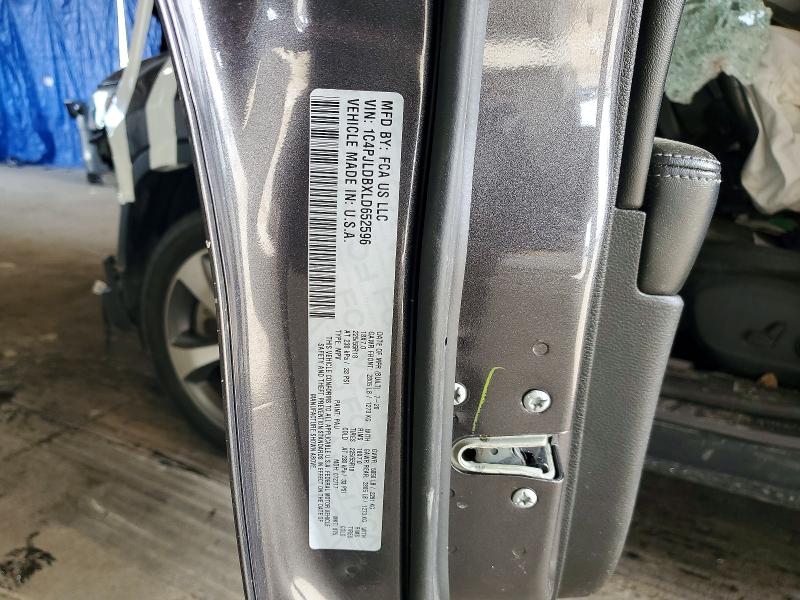 49063726 :رقم المزاد ، 1C4PJLDBXLD652596 vin ، 2020 Jeep Cherokee مزاد بيع