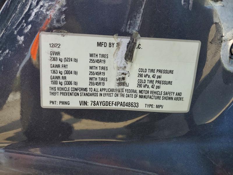 Продаж на аукціоні авто 2023 Tesla Model Y, vin: 7SAYGDEF4PA048633, номер лоту: 49285896