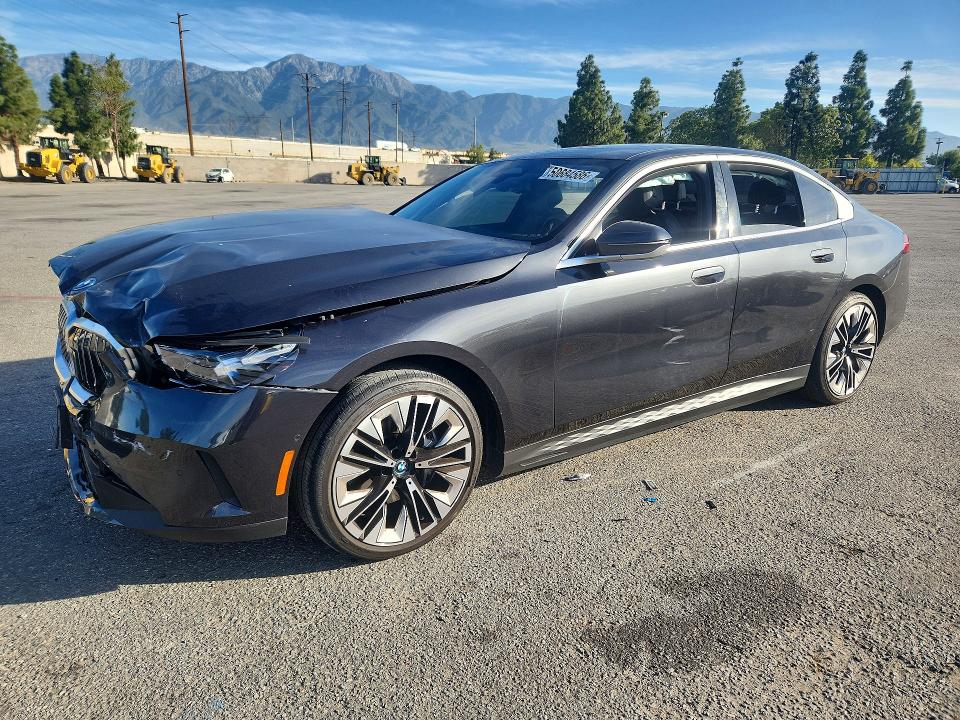 2024 Bmw I5 მანქანა იყიდება აუქციონზე, vin: WBY33FK01RCR68414, აუქციონის ნომერი: 50684586