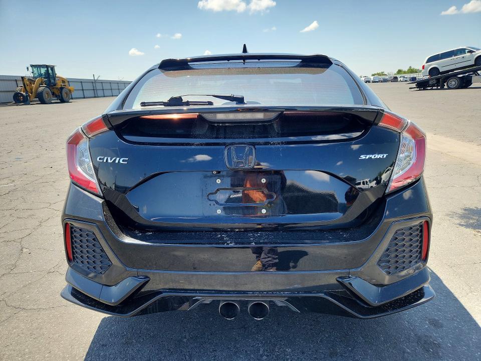 49488886 :رقم المزاد ، SHHFK7H45JU412422 vin ، 2018 Honda Civic مزاد بيع