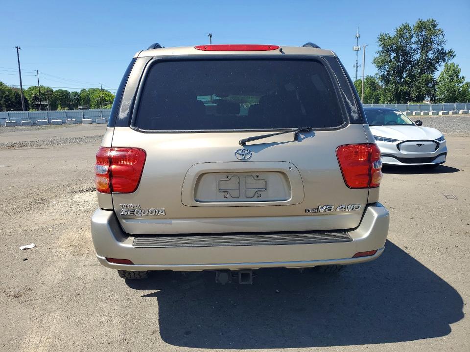 51535656 :رقم المزاد ، 5TDBT44A34S205180 vin ، 2004 Toyota Sequoia مزاد بيع