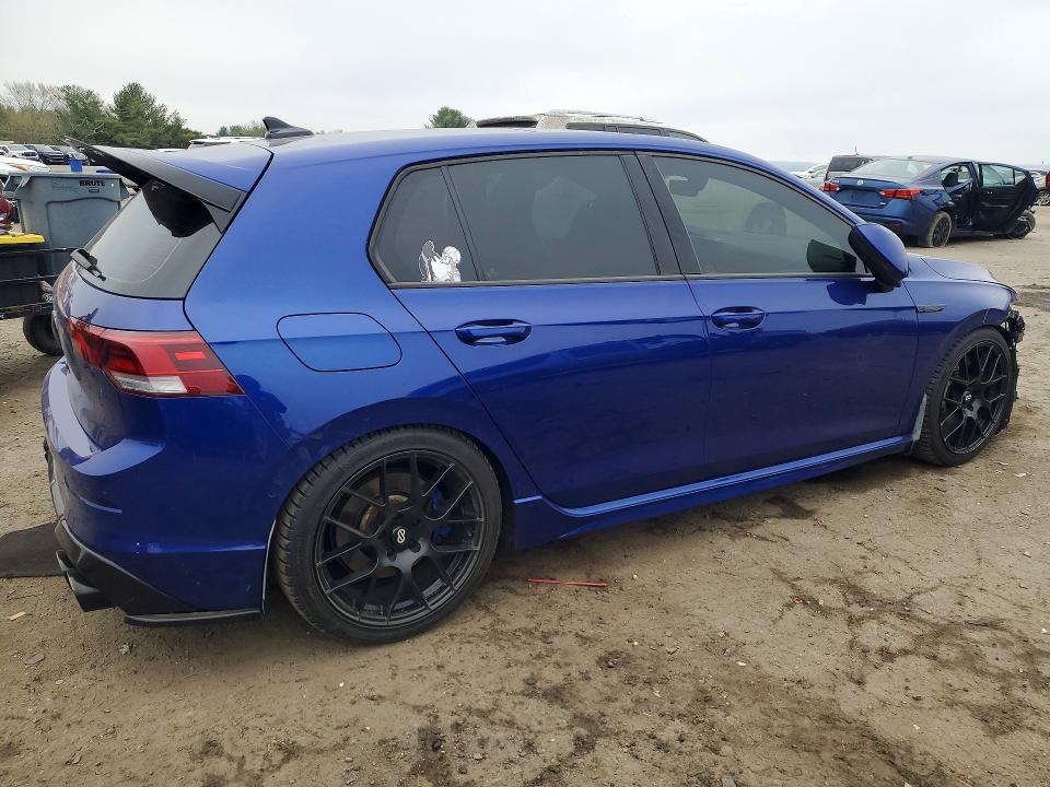 2022 Volkswagen Golf R მანქანა იყიდება აუქციონზე, vin: WVWEB7CDXNW127186, აუქციონის ნომერი: 49370936
