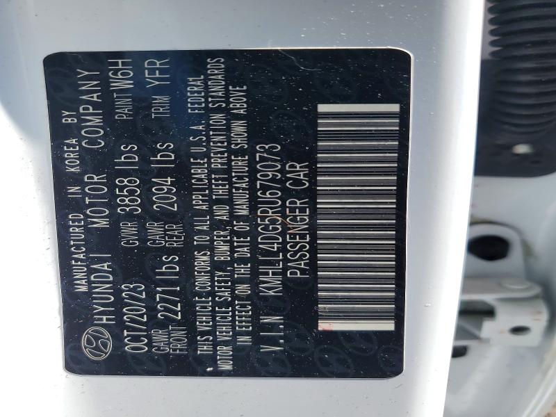Продажа на аукционе авто 2024 Hyundai Elantra, vin: KMHLL4DG5RU679073, номер лота: 48911486