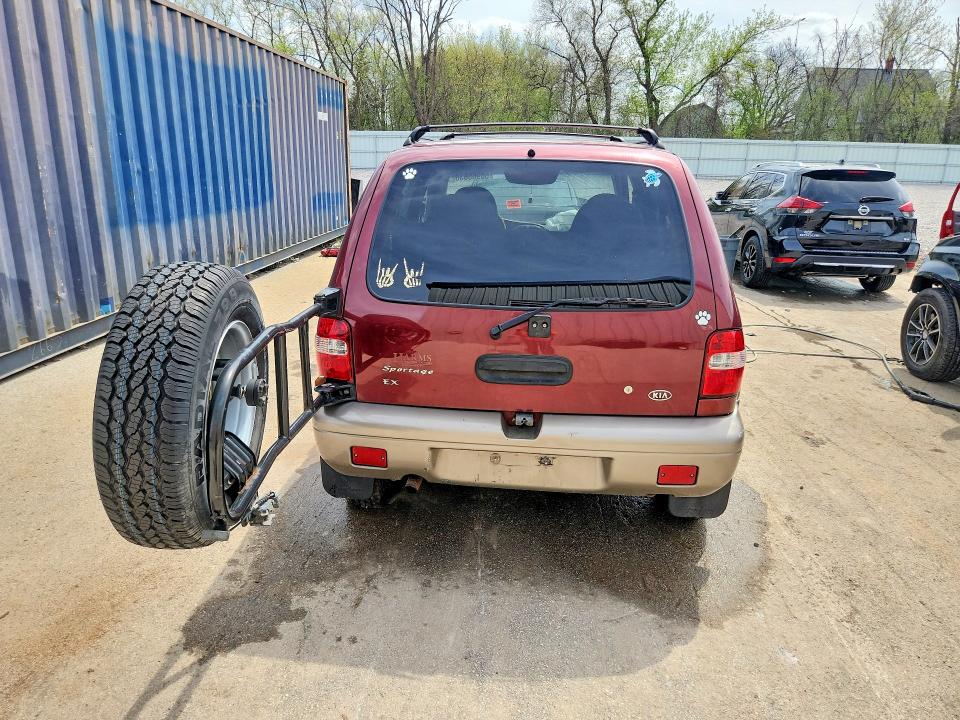 Продажа на аукционе авто 2001 Kia Sportage, vin: KNDJA723515046221, номер лота: 50965636