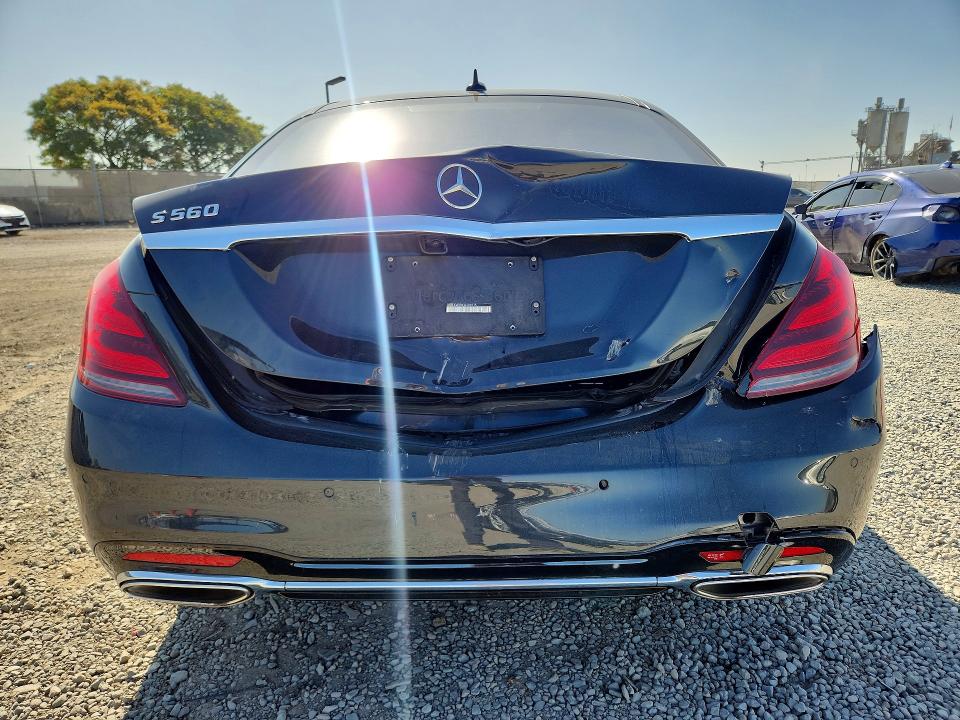 49048546 :رقم المزاد ، WDDUG8DBXJA401015 vin ، 2018 Mercedes-benz S مزاد بيع