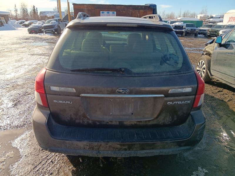 2008 Subaru Outback მანქანა იყიდება აუქციონზე, vin: 4S4BP61C186342898, აუქციონის ნომერი: 47325206