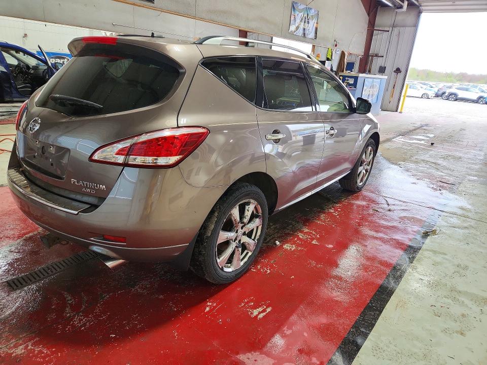 2014 Nissan Murano მანქანა იყიდება აუქციონზე, vin: JN8AZ1MW9EW506644, აუქციონის ნომერი: 50575416