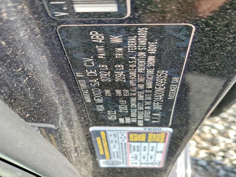 49226616 :رقم المزاد ، 3KPF24AD0NE499359 vin ، 2022 Kia Forte مزاد بيع