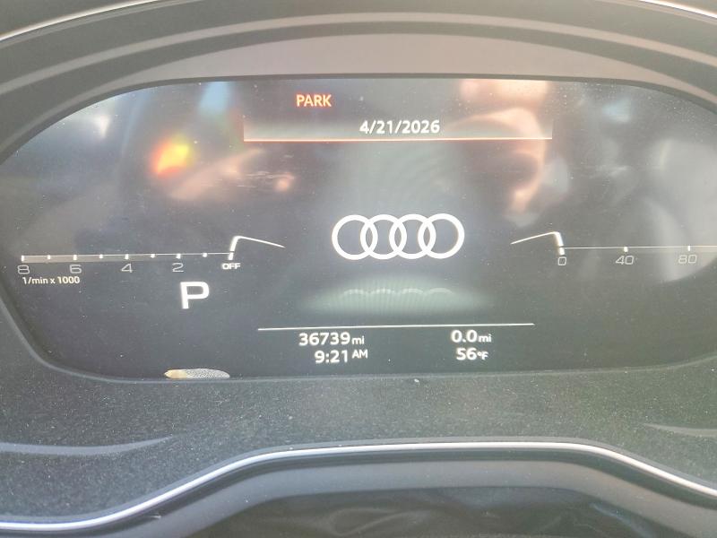 Aukcja sprzedaży 2024 Audi A5, vin: WAUFACF56RA052135, numer aukcji: 50338436