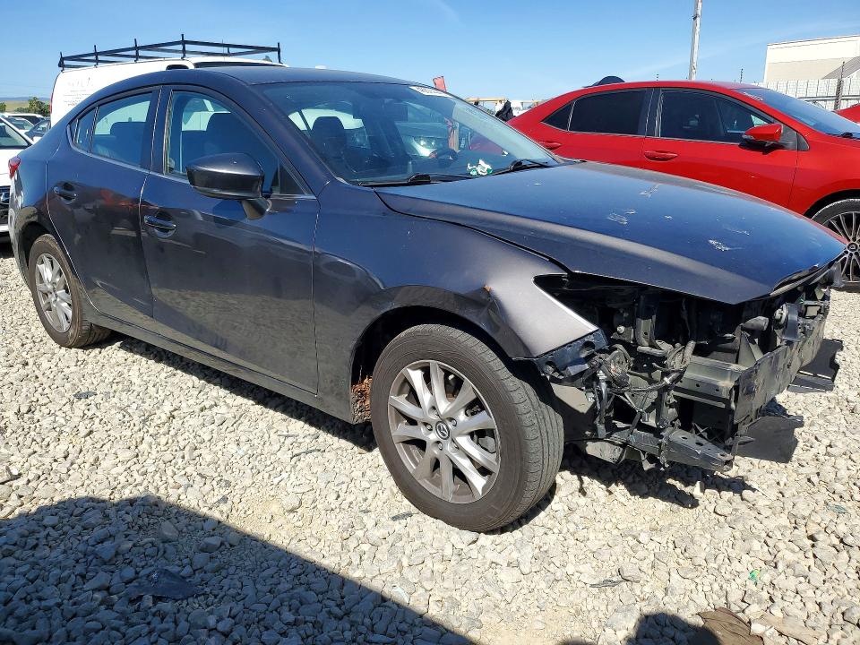 2017 Mazda 3 მანქანა იყიდება აუქციონზე, vin: 3MZBN1U79HM153666, აუქციონის ნომერი: 48874446