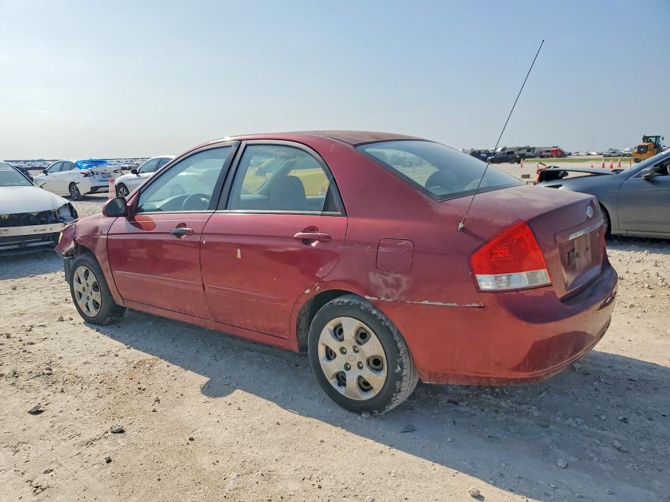 2007 Kia Spectra მანქანა იყიდება აუქციონზე, vin: KNAFE121575402663, აუქციონის ნომერი: 49810686